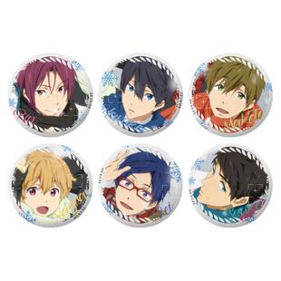 漫宅坊Free!男子游泳部冰箱贴徽章松冈凛七濑遥叶月渚橘真琴吧唧