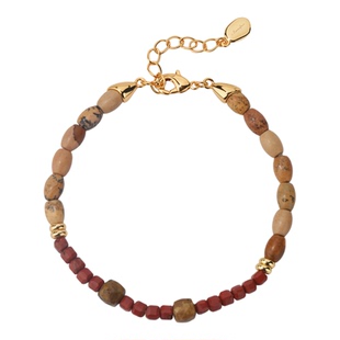 Neverfar飞鸟系列·心羽辑 CORDEALIS归巢·红石黑尖晶串珠手链女