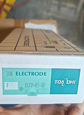 配件TOA-DKK氟离子电极 ELCP-81-5F议价
