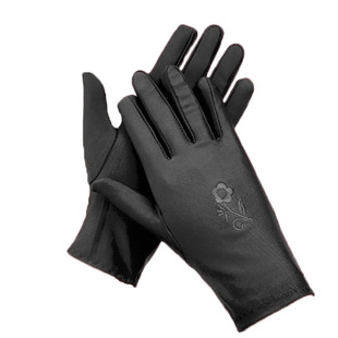 品质款精品夏季薄款防晒手套女士骑开车手套氨纶弹力礼仪手套热卖