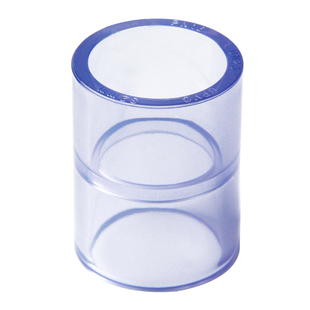 PVC透明直接国标接头UPVC直通给水管件塑料水管接头配件品牌 包邮