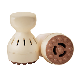 OES砭石艾灸罐随身灸家用刮痧罐艾灸盒木制全身通用艾灸器具神器