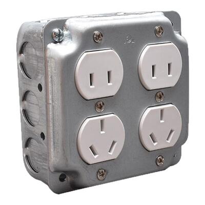 工业风复古开关插座明装暗装五孔