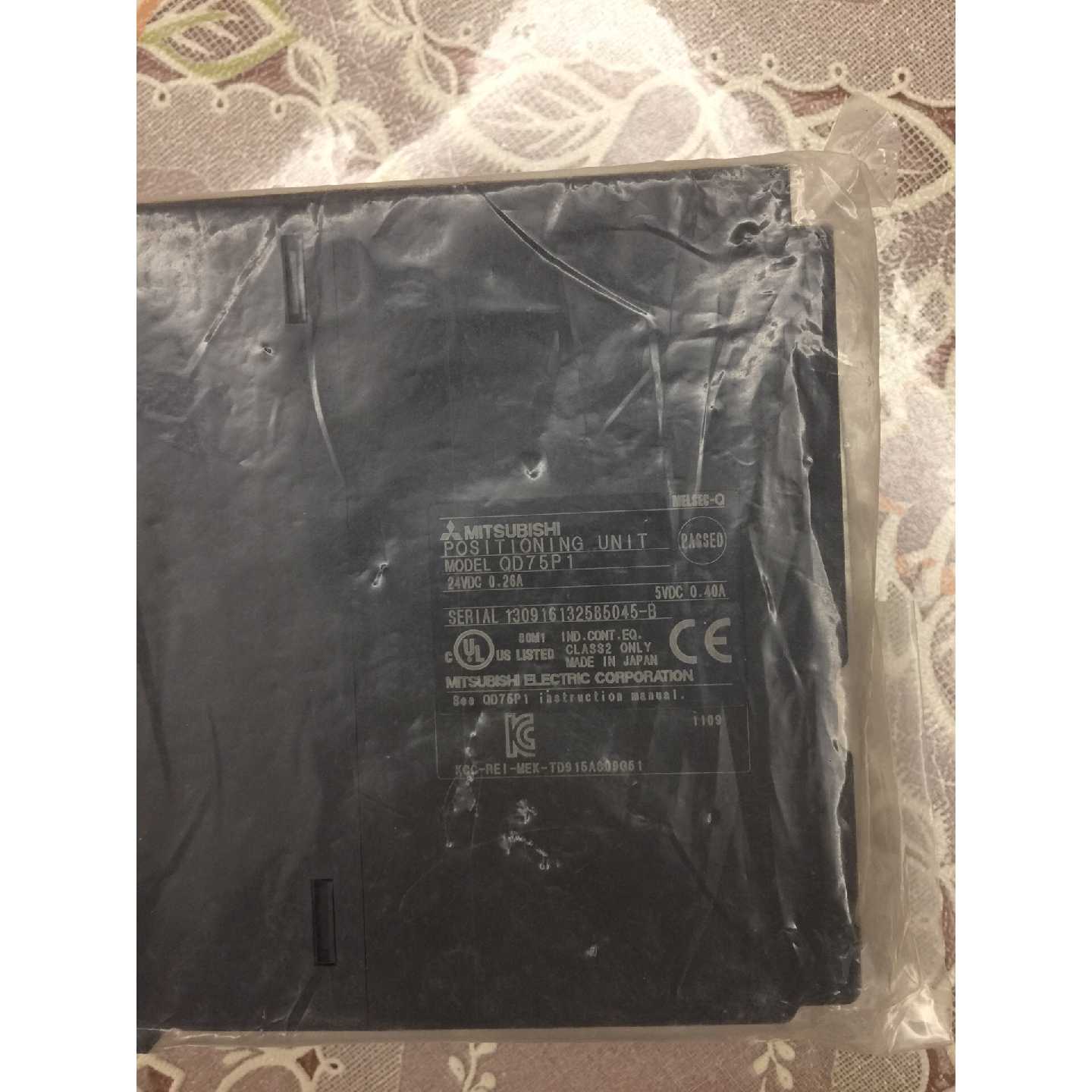 议价三菱Q系列PLC模块QD75P1,全新，外包装盒弄丢了，不议