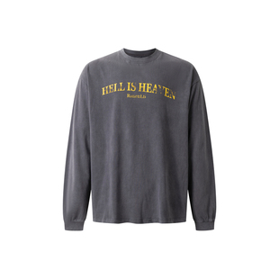 RsnenLB人生账单 经典水洗做旧vintage感长袖