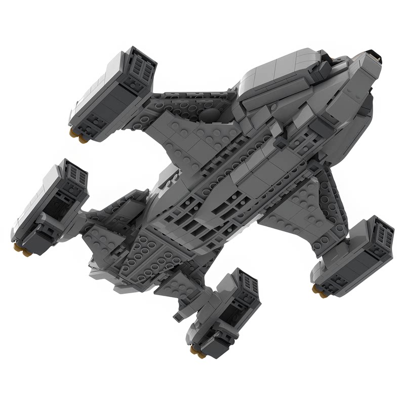 高砖零件MOC-68713航舰推进器