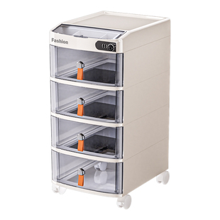 带锁收纳柜抽屉式贵重物品证件密码收纳盒办公室公私章隐私文件柜