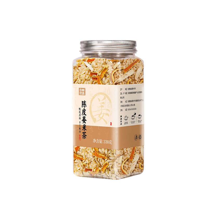 【暖暖】炒熟陈皮姜米三角代用茶