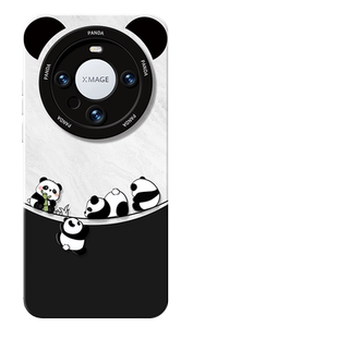 优思顿适用华为mate80手机壳新款70pro熊猫60硅胶80pro可爱70全包70pro+防摔40epo男女高级50外壳mate80pro套
