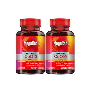 原装进口Megared脉拓辅酶q10保护心脏心肌软胶囊官方旗舰店90粒*2
