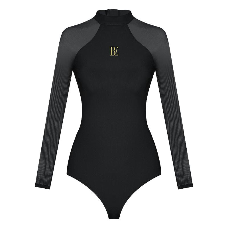 BE范德安女士防晒显瘦连体泳衣
