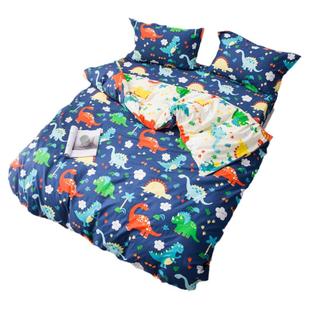 单件儿童被套1.2m1.5米纯棉被罩1.5x2.0卡通幼儿园宝宝婴儿床定做