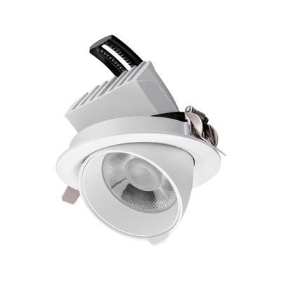 服装店嵌入式象鼻灯led射灯4500K