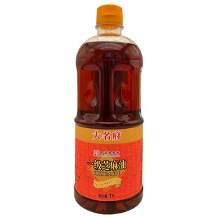 香油大名府小磨香油芝麻酱纯正无添加火锅蘸料油碟一级芝麻油调味