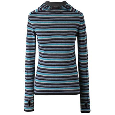 羊毛针织套头衫IIIVIVINIKO连帽