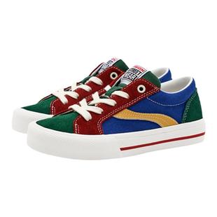 VISION童鞋 ASTLEY PRO撞色低帮帆布鞋滑板鞋秋冬男女儿童运动鞋