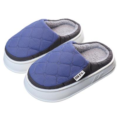 【回力亲子鞋】冬季羽绒布棉拖鞋