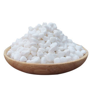 天然鹅卵石水培白色石头多肉铺面石盆栽花盆养花雨花石小白石子