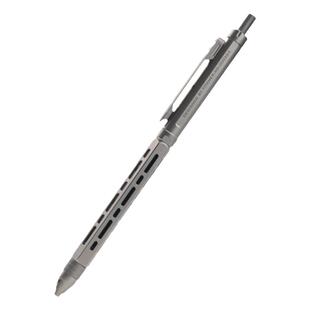 TITANER北斗作钛合金按动签字笔学生金属中性笔创意笔可刻字送礼