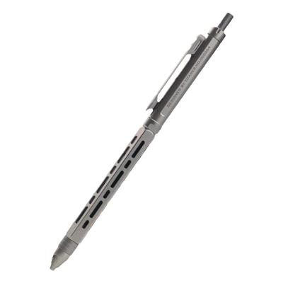 北斗作按动钛金属笔中性笔