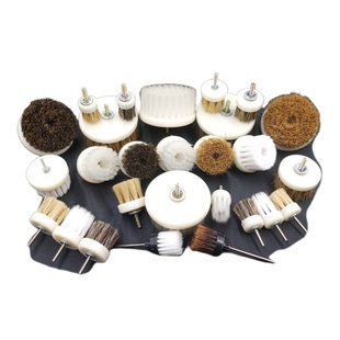 电动文玩刷盘金刚菩提核桃万毛纳米刷头鬃毛刷子电磨抛光包浆工具