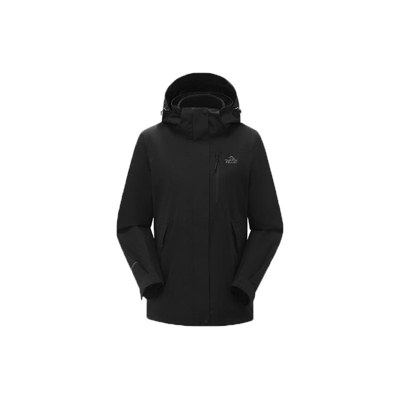 【山野2.0】伯希和冲锋衣三合一新款秋冬防风防水可拆卸登山外套