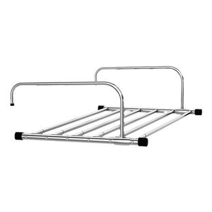 阳台防盗窗晾衣架防盗网晾衣神器窗户晾晒架护栏窗外挂钩架晒鞋架