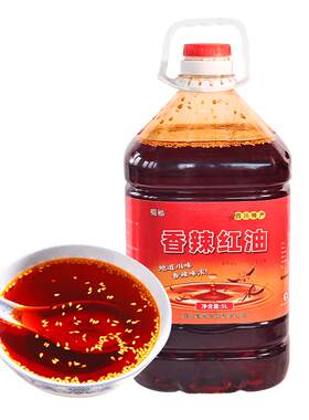 已售10万升】凉拌优选香辣红油5L