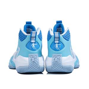 步丹运动专营店乔丹碳板篮球鞋高帮蓝色男运动鞋冬款正品青少年学生比赛耐磨战靴