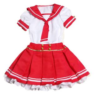 Cosplay服装拳皇14麻宫雅典娜cos校园风可爱风游戏服校服短裙定制