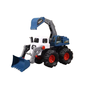 大号工程车儿童玩具车男女孩模型耐摔挖土挖掘机推土翻斗车小汽车