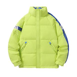 冬季13青少年学生潮牌羽绒服短款12岁男孩15大童冬装加厚立领外套