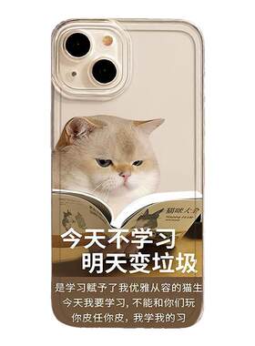 学习上岸手机壳适用于苹果系列