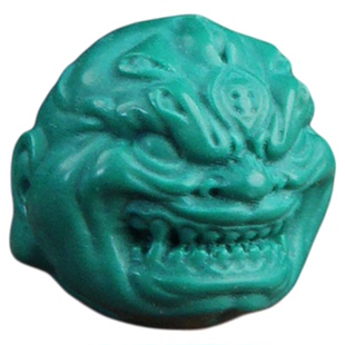 琢木·金池恶僧文玩银配饰星月猴头全套散珠手串隔珠diy配件