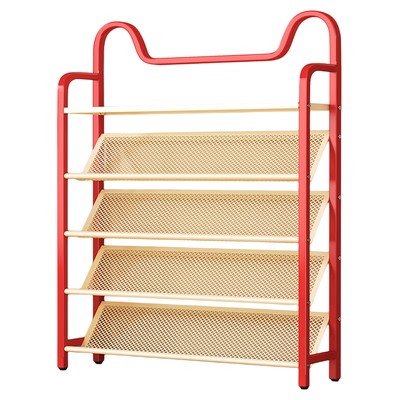 入户门鞋架小窄门口鞋架子家用多层省空间宿舍出租房金属简易鞋柜