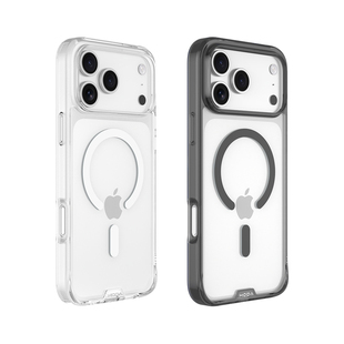 HODA好贴适用iPhone17ProMax手机壳晶石新款磁吸保护套苹果16e全包透明高级感防摔Air超薄简约男女15Puls外壳