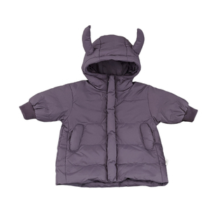 宝宝冬装套装婴儿衣服冬季羽绒服外套婴童棉服长裤分体两件套童装