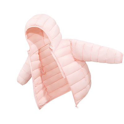 真维斯女童棉服轻薄儿童外套