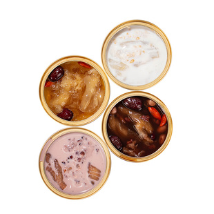 璞品堂150g单碗即食花胶鱼胶旗舰店花胶粥礼盒正品牛奶燕麦送礼