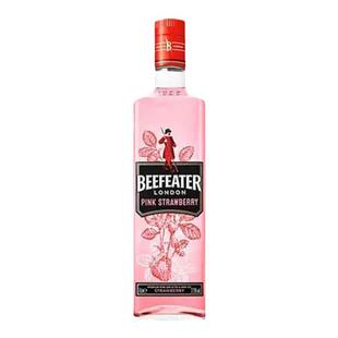 Beefeater必富达粉红金酒杜松子风味配制酒700ml洋酒基酒英国进口