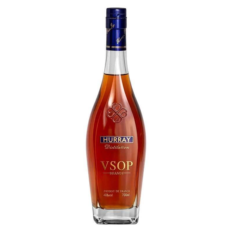 法国洋酒XO白兰地VSOP礼盒装40度烈酒可乐桶伏特加鸡尾酒基酒调酒