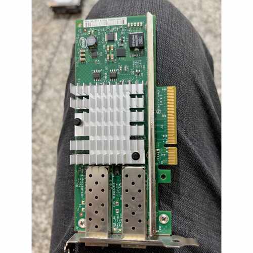 议价英特尔X520SR2万兆网卡实物如图包好适用