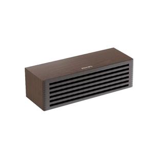 飞利浦复古木质蓝牙音箱HIFI音质双喇叭重低音时尚小巧经典简约