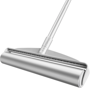 粘毛器滚筒长杆滚刷床上吸头发神器30cm地板可撕卷纸替换清理长柄