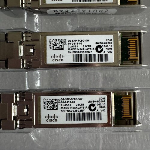 DS-SFP-FC8G-SW 光模块  成色新 现货