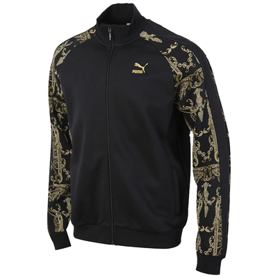 Puma/彪马正品秋季印花男子立领休闲服夹克运动服上衣530310-51