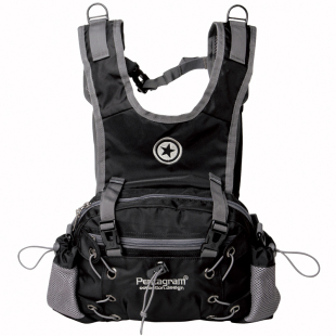 特惠Pentagram五角星时尚三用腰包斜跨单肩包975休闲款男女小背包