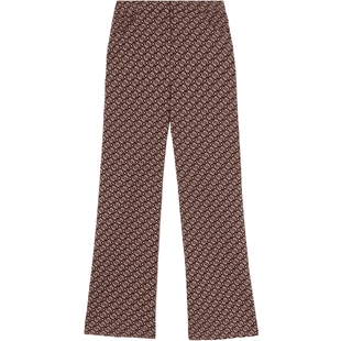 IT Stella McCartney女装微喇长裤新品满印图案合身休闲裤093AJ3X