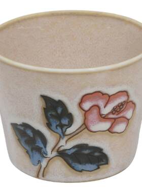 日本进口茶杯寿司釉下彩家用