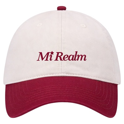 弥方春夏字母刺绣休闲棒球帽